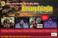 CHƯƠNG TRÌNH BIỂU DIỄN VĂN HÓA CỒNG CHIÊNG "ÂM VANG ĐẠI NGÀN" PHỤC VỤ NHÂN DÂN VÀ DU KHÁCH