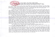 Tài liệu tuyền truyền thành công Cuộc bầu cử Đại biểu quốc hội khóa XV và Đại biểu hội đồng nhân dân các cấp nhiệm kỳ 2021-2026