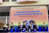 Khai giảng lớp năng khiếu khóa hè và giao lưu các Câu lạc bộ năm 2022