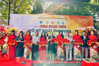 Triển lãm Mỹ thuật "Hoạ sĩ Nông Hoàng Chiến với Mỹ thuật ứng dụng"