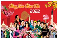 Mẫu tranh và khẩu hiệu tuyên truyền kỷ niệm 92 năm Ngày thành lập Đảng Cộng sản Việt Nam (3/2/1930 - 3/2/2022) và 47 năm chiến thắng Buôn Ma Thuột, giải phóng tỉnh Đắk Lắk (10/3/1975 - 10/3/2022).