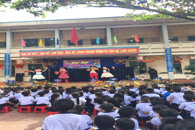 Đội Nghệ thuật Múa rối phục vụ tết Trung thu 2018