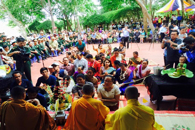 Lễ hội Bun Pi Mây -  Lào năm 2015 tại xã biên giới Krông Na