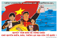 Tranh cổ động về Biển đảo