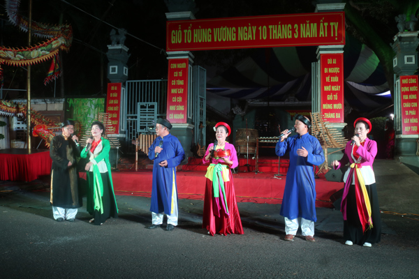 Trung tâm Văn hóa - Du lịch tỉnh tổ chức các hoạt động văn hóa, văn nghệ phục vụ Lễ Giỗ Tổ Hùng Vương Ất Tỵ năm 2025